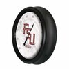 Holland Bar Stool Co Florida State (Script) Indoor/Outdoor LED Thermometer ODThrm14BK-08FSU-FS